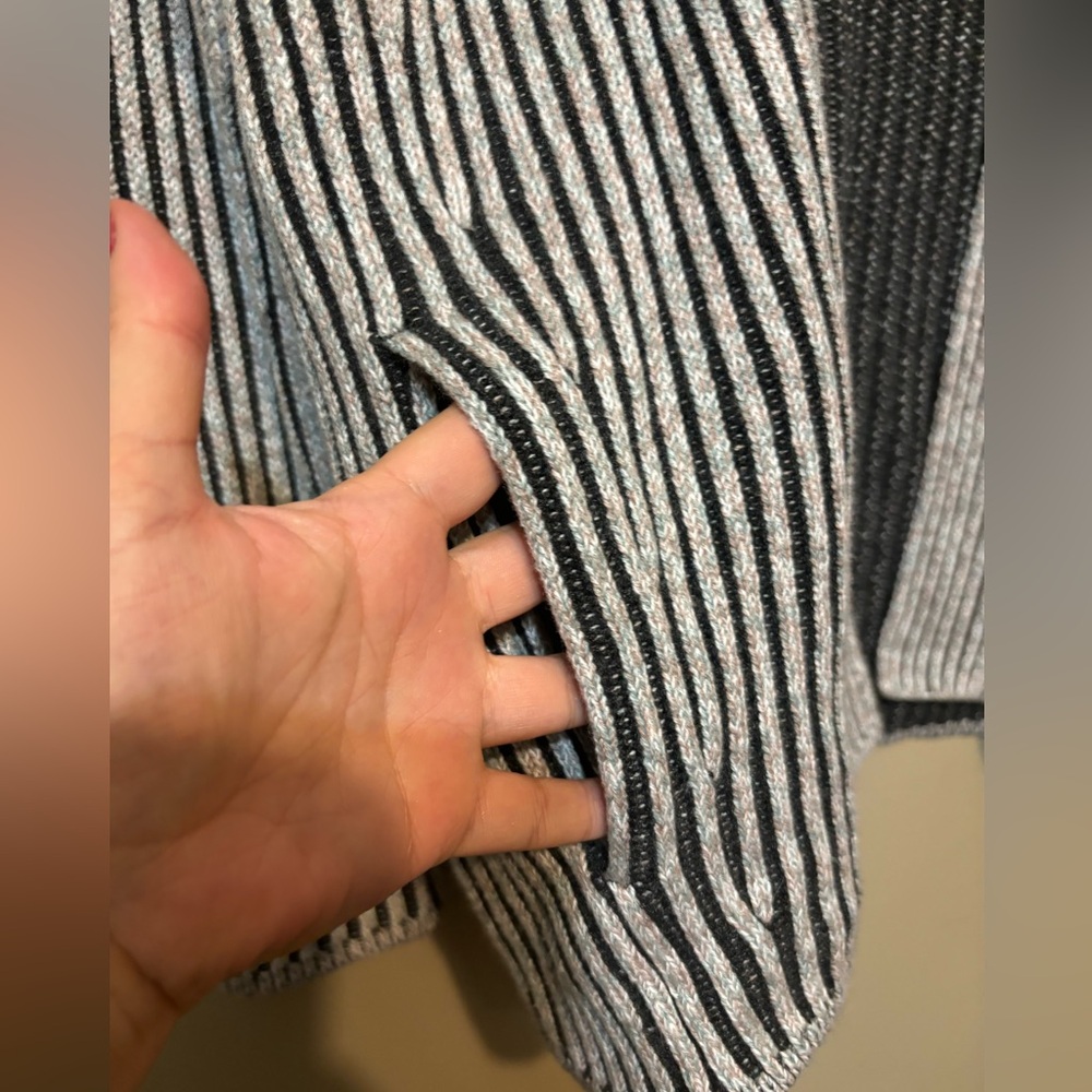 LULULEMON Merino Cotton Cashmere Blend Sweater Wrap Open Cardigan - Picture 4 of 13